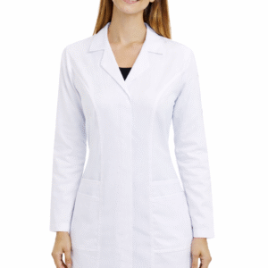 لابكوت نسائي ابيض طقاق مخفي بتصميم مودرن