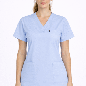 سكرب سترتش سماوي فاتح للنساء هاي كواليتي